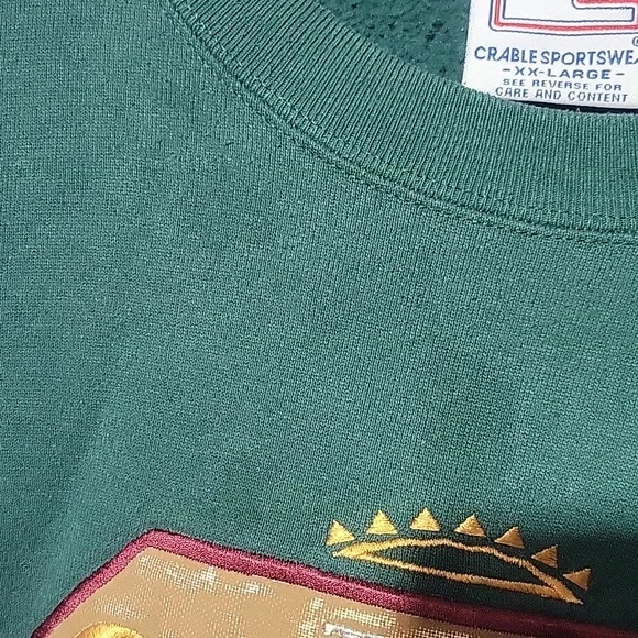 VTG 90S THE OUTDOOR COLLECTION USA MADE PHEASANT SWEATSHIRT XXL - Picture 8 of 10